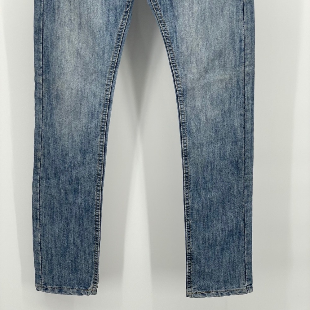 Levi Strauss 511 Skinny Jeans Mens W28 L32 Light‎ Wash Denim Pants - Picture 13 of 15